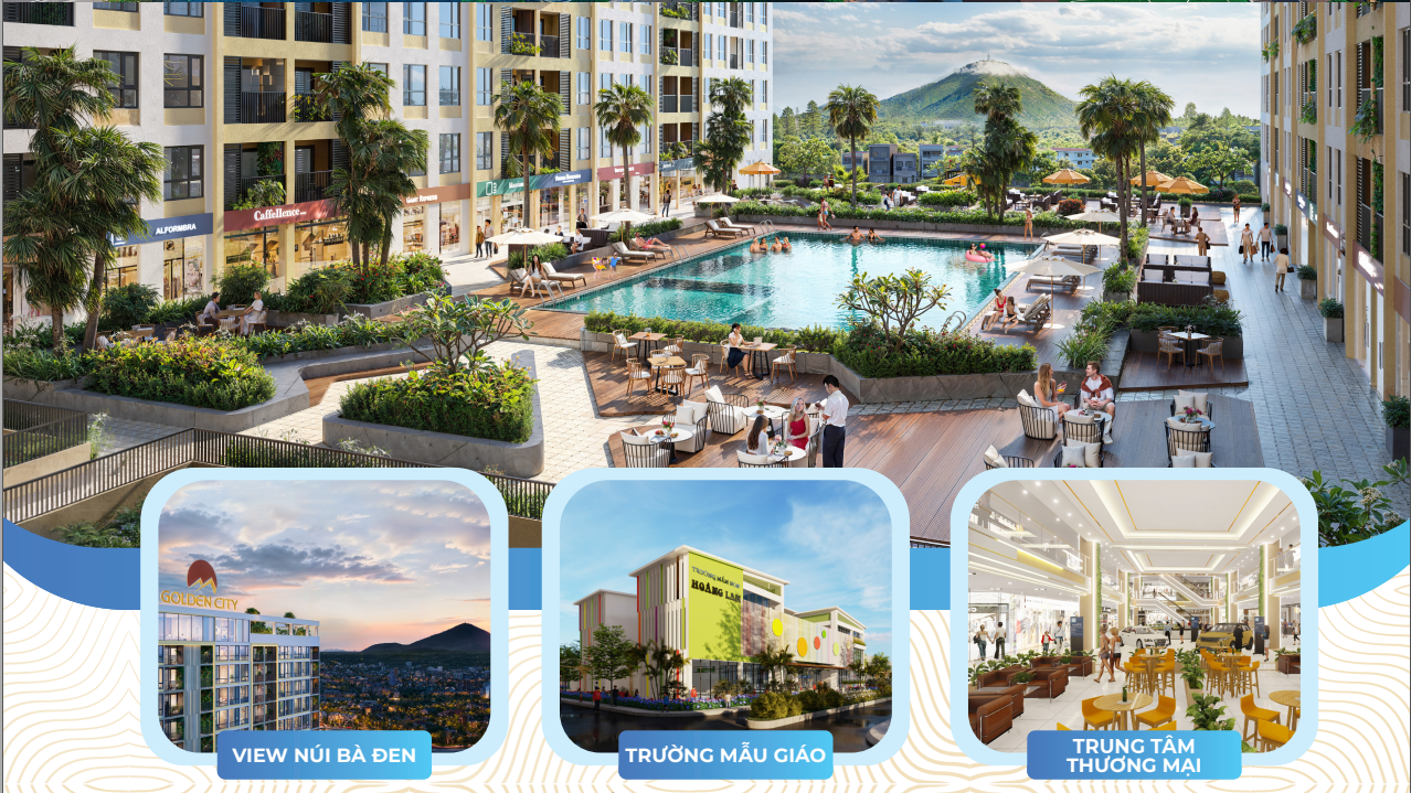 Dự án Golden City Tây Ninh có tiềm năng không ? 4 tiện ích dự án golden city tây ninh