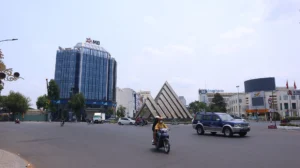 Vòng xoay 30/4 trung tâm TP Tây Ninh