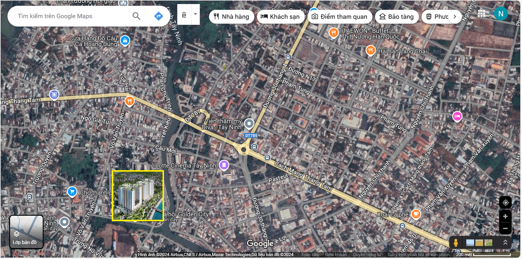 Dự Án Golden City Tây Ninh | Bảng Giá & Chính sách Chủ Đầu Tư 2 vi tri du an golden city